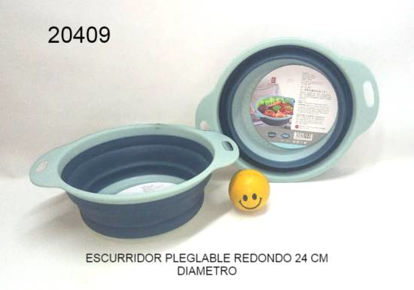 Imagen de ESCURRIDOR PLEGLABLE REDONDO 24 CM DIAMETRO 5.24